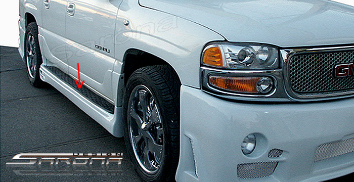 Custom GMC Yukon Denali   XL Side Skirts  SUV/SAV/Crossover (2001 - 2006) - $690.00 (Part #GM-002-SS)